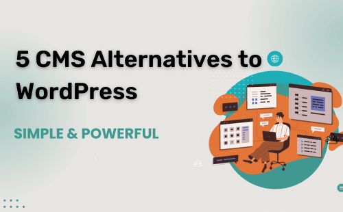 5 CMS Alternatives to WordPress 2024